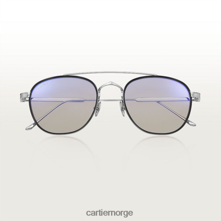 tilbehør Cartier dekor c solbriller stilig F4466N1591
