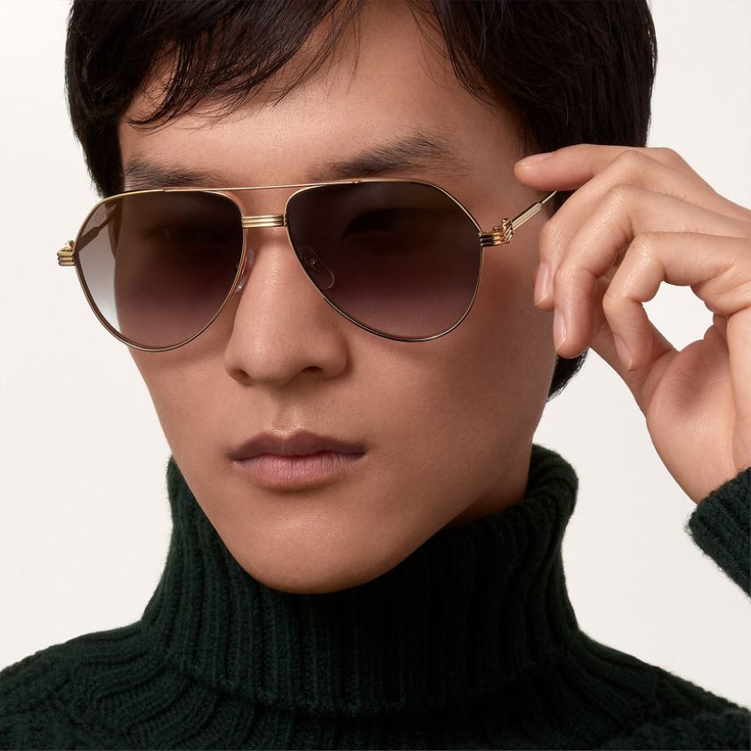 tilbehør Cartier premiere solbriller stilig F4466N1614