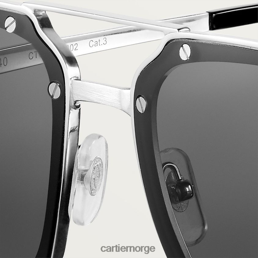tilbehør Cartier santos solbriller stilig F4466N1555