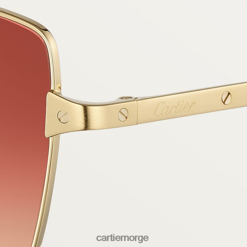 tilbehør Cartier santos solbriller stilig F4466N1560