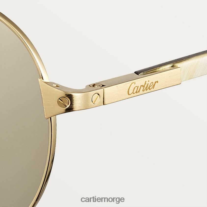 tilbehør Cartier santos solbriller stilig F4466N1574