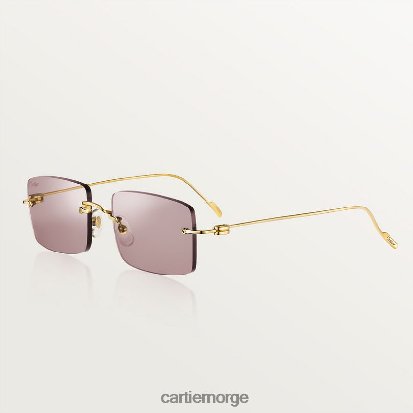 tilbehør Cartier signatur c dyrebare solbriller stilig F4466N1600