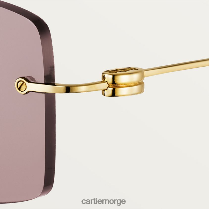 tilbehør Cartier signatur c dyrebare solbriller stilig F4466N1600