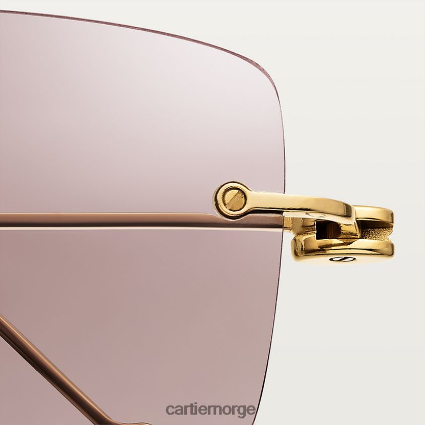 tilbehør Cartier signatur c dyrebare solbriller stilig F4466N1600