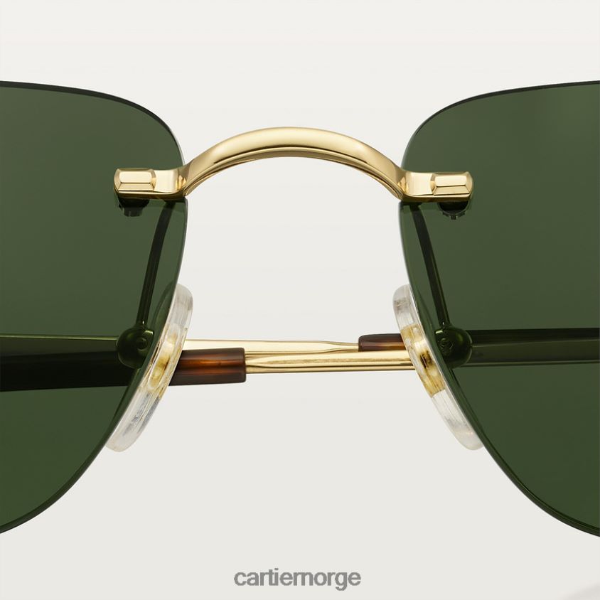 tilbehør Cartier signatur c solbriller stilig F4466N1575