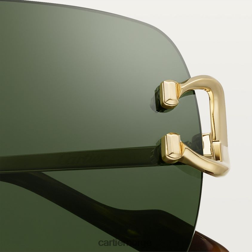 tilbehør Cartier signatur c solbriller stilig F4466N1575