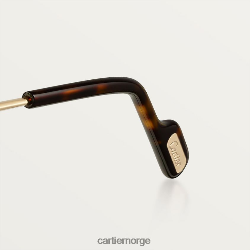 tilbehør Cartier signatur c solbriller stilig F4466N1575