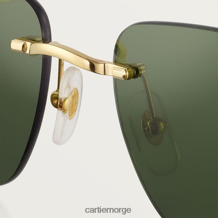 tilbehør Cartier signatur c solbriller stilig F4466N1575