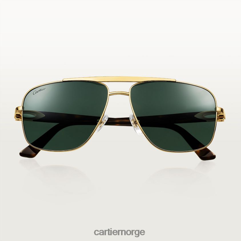 tilbehør Cartier signatur c solbriller stilig F4466N1580