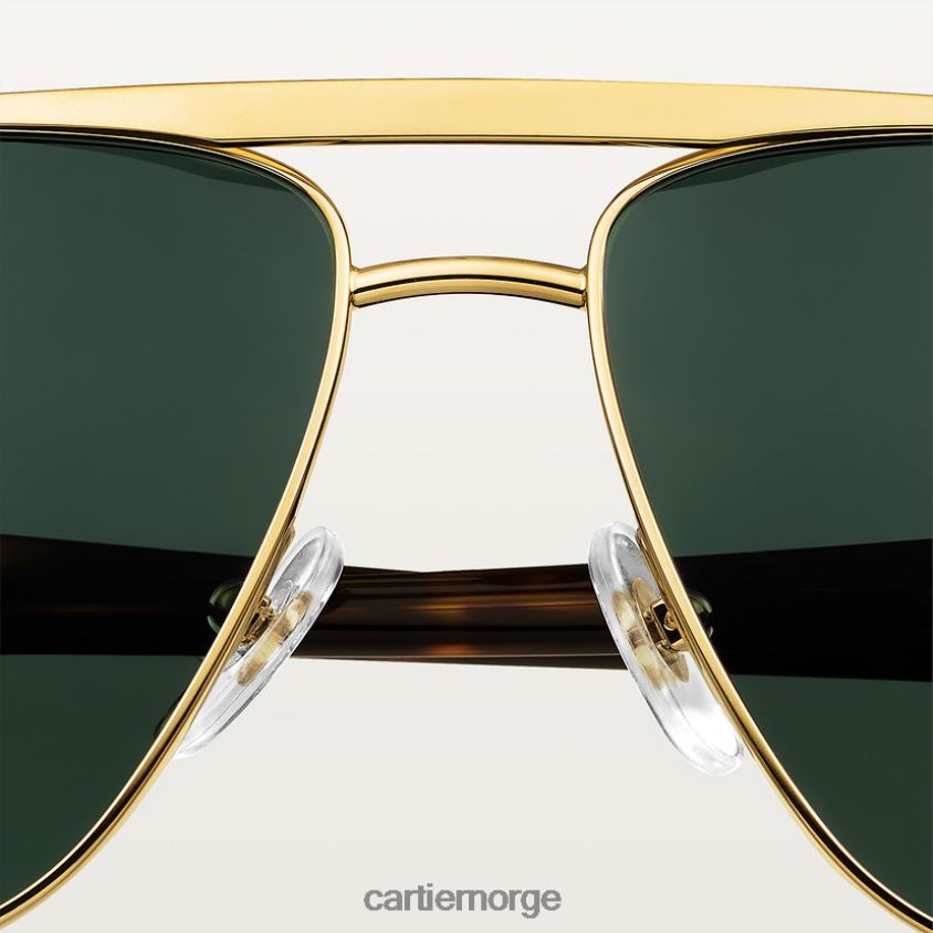 tilbehør Cartier signatur c solbriller stilig F4466N1580