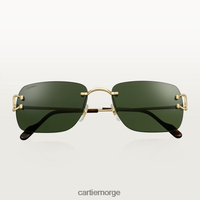 tilbehør Cartier signatur c solbriller stilig F4466N1581