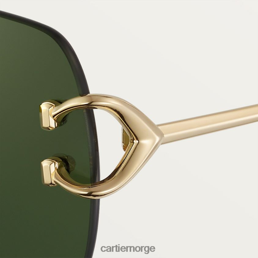 tilbehør Cartier signatur c solbriller stilig F4466N1581