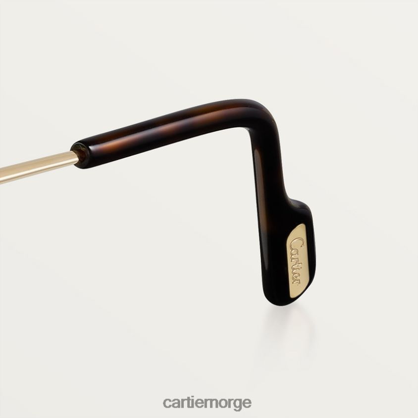 tilbehør Cartier signatur c solbriller stilig F4466N1581