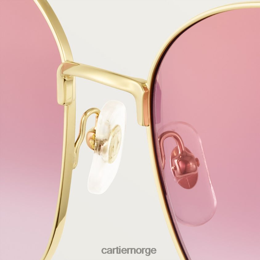 tilbehør Cartier signatur c solbriller stilig F4466N1585