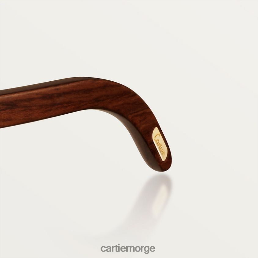 tilbehør Cartier signatur c solbriller stilig F4466N1587