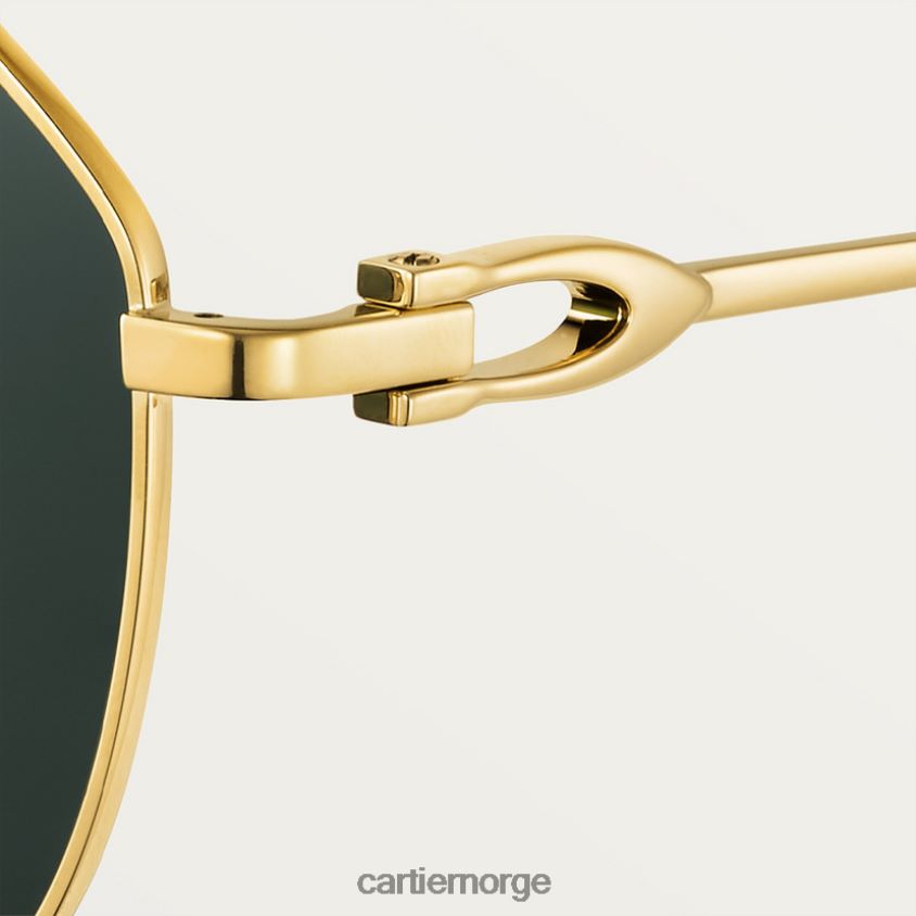 tilbehør Cartier signatur c solbriller stilig F4466N1588