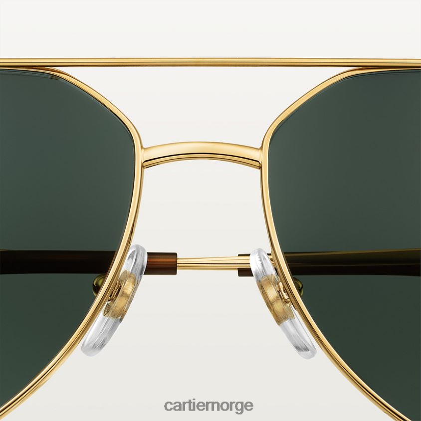 tilbehør Cartier signatur c solbriller stilig F4466N1588