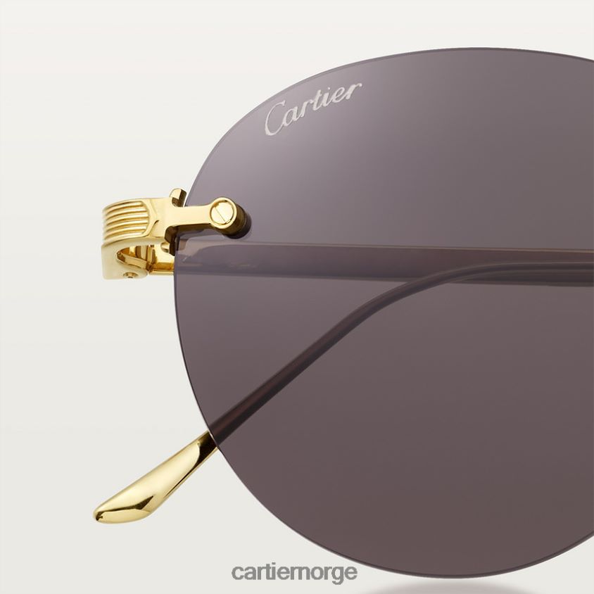 tilbehør Cartier signatur c solbriller stilig F4466N1594