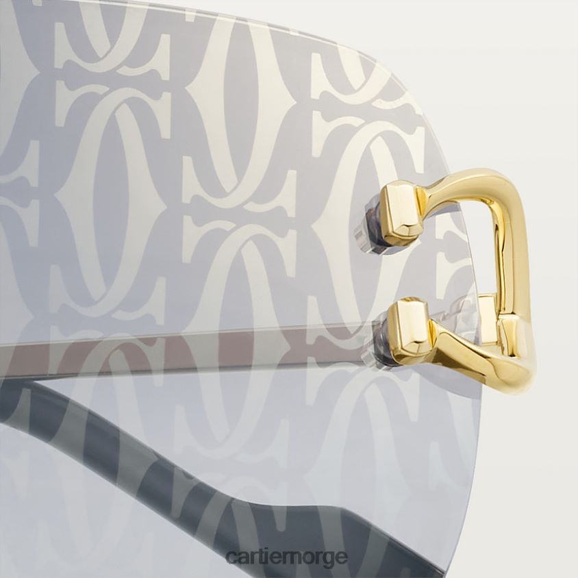 tilbehør Cartier signatur c solbriller stilig F4466N1596