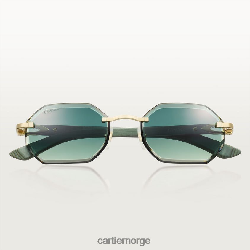 tilbehør Cartier signatur c solbriller stilig F4466N1597