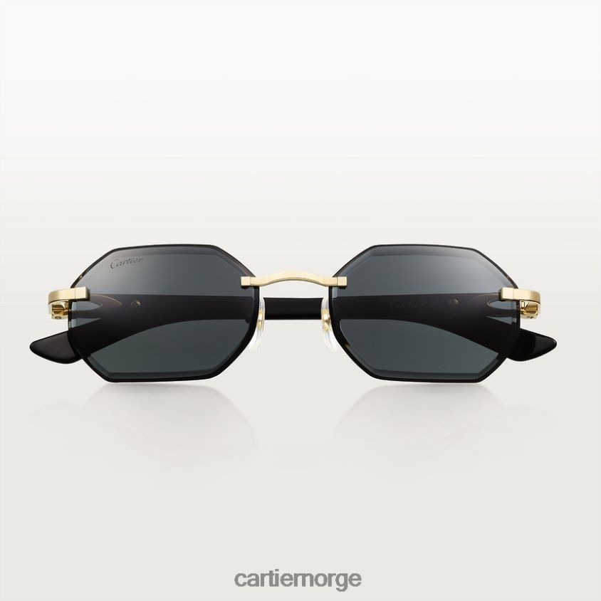 tilbehør Cartier signatur c solbriller stilig F4466N1599