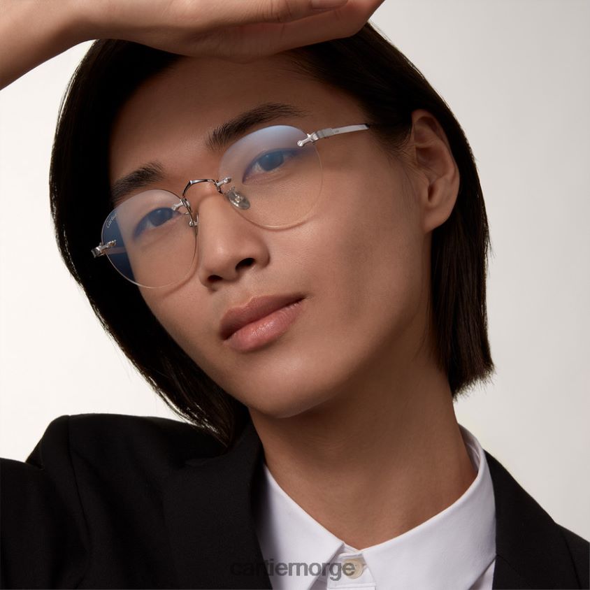 tilbehør Cartier signatur c solbriller stilig F4466N1601